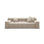 Hawaii 3-Sitzer Sofa aus Samt oder Strukturstoff, 240x100x75 cm von Cosmopolitan Design – Bild 1