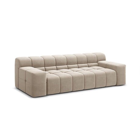 Hawaii 3-Sitzer Sofa aus Samt oder Strukturstoff, 240x100x75 cm von Cosmopolitan Design – Bild 4