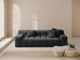 Hawaii 3-Sitzer Sofa aus Strukturierter Stoff in Anthrazit (Moly 97), 240x100x75 cm von Cosmopolitan Design – Bild 2