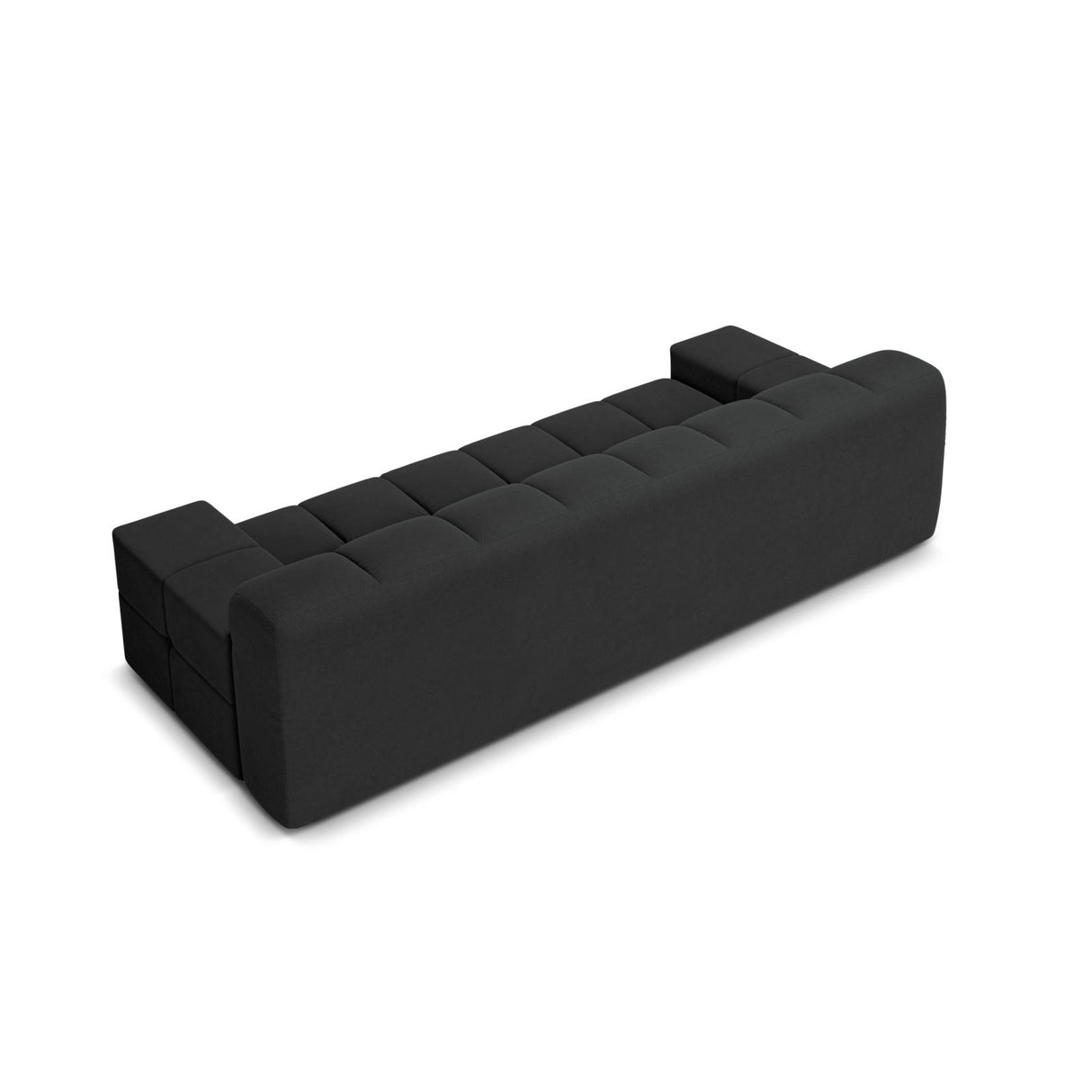 Hawaii 3-Sitzer Sofa aus Strukturierter Stoff in Anthrazit (Moly 97), 240x100x75 cm von Cosmopolitan Design – Bild 5