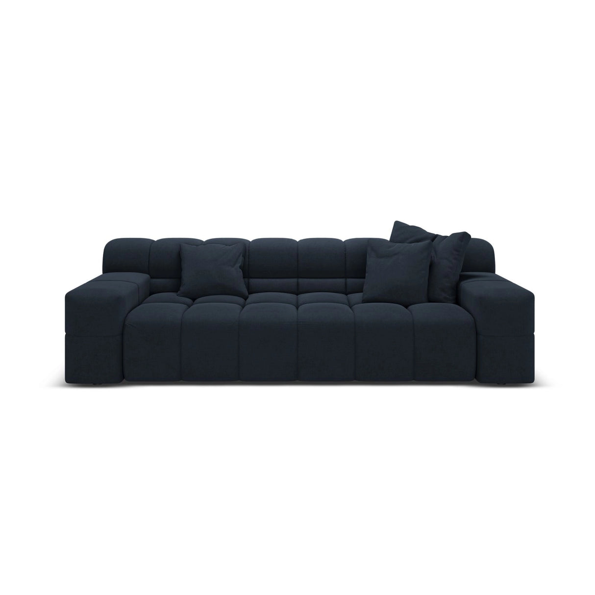 Hawaii 3-Sitzer Sofa aus Strukturierter Stoff in Königsblau (Moly 79), 240x100x75 cm von Cosmopolitan Design – Bild 1