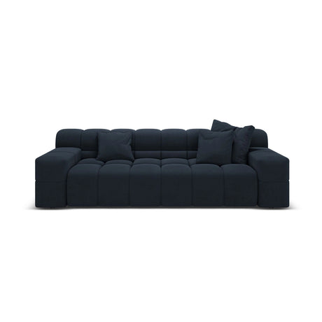 Hawaii 3-Sitzer Sofa aus Strukturierter Stoff in Königsblau (Moly 79), 240x100x75 cm von Cosmopolitan Design – Bild 1