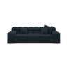 Hawaii 3-Sitzer Sofa aus Strukturierter Stoff in Königsblau (Moly 79), 240x100x75 cm von Cosmopolitan Design – Bild 1
