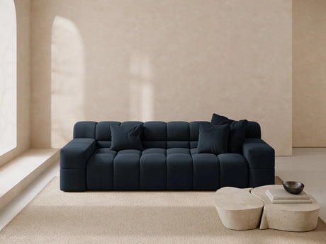Hawaii 3-Sitzer Sofa aus Strukturierter Stoff in Königsblau (Moly 79), 240x100x75 cm von Cosmopolitan Design – Bild 2