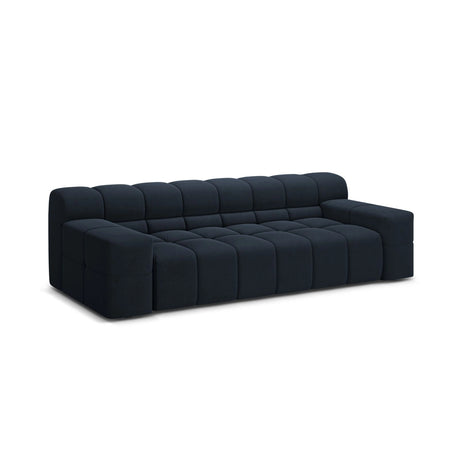 Hawaii 3-Sitzer Sofa aus Strukturierter Stoff in Königsblau (Moly 79), 240x100x75 cm von Cosmopolitan Design – Bild 4