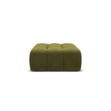 Hawaii Pouf aus Samt in Pistazie (Magic Velvet 2294), 90x100x38 cm von Cosmopolitan Design – Bild 1