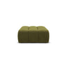 Hawaii Pouf aus Samt in Pistazie (Magic Velvet 2294), 90x100x38 cm von Cosmopolitan Design – Bild 1