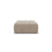 Hawaii Pouf aus Strukturierter Stoff in Cappuccino (Moly 11), 90x100x38 cm von Cosmopolitan Design – Bild 1