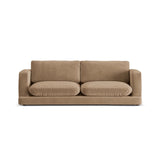 Ibiza 3-Sitzer Sofa aus Samt in Dunkelbeige (Riviera 24), 210x105x86 cm von Cosmopolitan Design – Bild 1