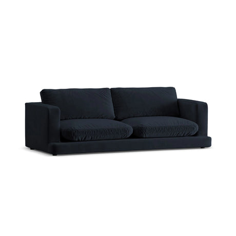 Ibiza 3-Sitzer Sofa aus Samt in Dunkelblau (Riviera 79), 210x105x86 cm von Cosmopolitan Design – Bild 4