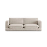 Ibiza 3-Sitzer Sofa aus Samt in Hellbeige (Riviera 21), 210x105x86 cm von Cosmopolitan Design – Bild 1