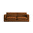 Ibiza 3-Sitzer Sofa aus Samt in Terrakotta (Riviera 56), 210x105x86 cm von Cosmopolitan Design – Bild 1
