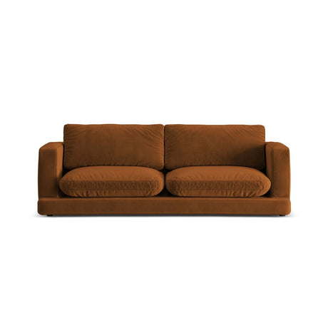 Ibiza 3-Sitzer Sofa aus Samt in Terrakotta (Riviera 56), 210x105x86 cm von Cosmopolitan Design – Bild 1
