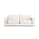 Ibiza 3-Sitzer Sofa aus Samt oder Strukturstoff, 210x105x86 cm von Cosmopolitan Design – Bild 1