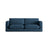 Ibiza 3-Sitzer Sofa aus Strukturierter Stoff in Marineblau (Wind 77), 210x105x86 cm von Cosmopolitan Design – Bild 1