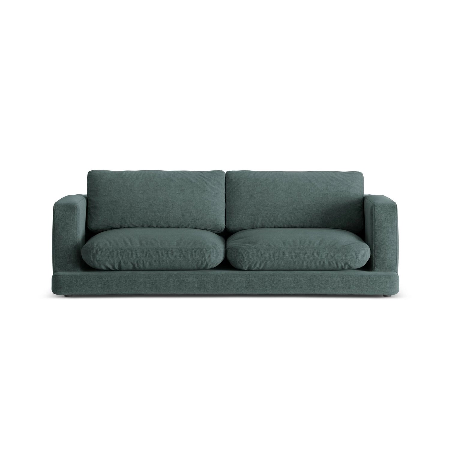 Ibiza 3-Sitzer Sofa aus Strukturierter Stoff in Moosgrün (Wind 75), 210x105x86 cm von Cosmopolitan Design – Bild 1