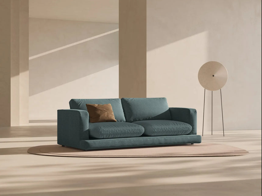 Ibiza 3-Sitzer Sofa aus Strukturierter Stoff in Moosgrün (Wind 75), 210x105x86 cm von Cosmopolitan Design – Bild 2