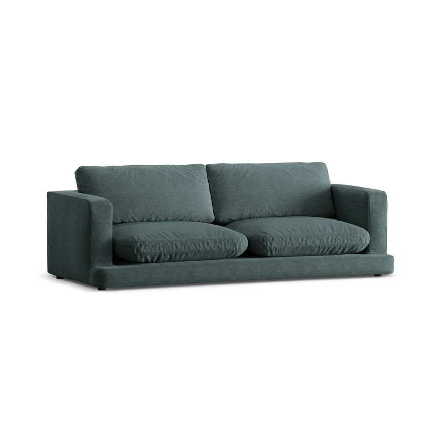 Ibiza 3-Sitzer Sofa aus Strukturierter Stoff in Moosgrün (Wind 75), 210x105x86 cm von Cosmopolitan Design – Bild 4
