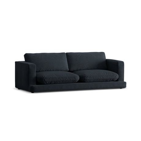 Ibiza 3-Sitzer Sofa aus Strukturierter Stoff in Schwarz (Wind 99), 210x105x86 cm von Cosmopolitan Design – Bild 4