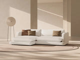 Ibiza 4-Sitzer Ecksofa, Linke Seite, aus Samt oder Strukturstoff, 270x170x86 cm von Cosmopolitan Design – Bild 2