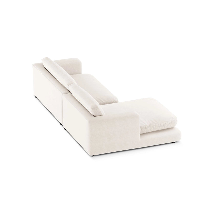 Ibiza 4-Sitzer Ecksofa, Linke Seite, aus Samt oder Strukturstoff, 270x170x86 cm von Cosmopolitan Design – Bild 5