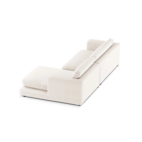 Ibiza 4-Sitzer Ecksofa, Rechte Seite, aus Samt oder Strukturstoff, 270x170x86 cm von Cosmopolitan Design – Bild 5