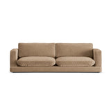 Ibiza 4-Sitzer Sofa aus Samt in Dunkelbeige (Riviera 24), 240x105x86 cm von Cosmopolitan Design – Bild 1