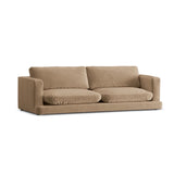 Ibiza 4-Sitzer Sofa aus Samt in Dunkelbeige (Riviera 24), 240x105x86 cm von Cosmopolitan Design – Bild 4