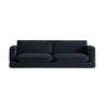 Ibiza 4-Sitzer Sofa aus Samt in Dunkelblau (Riviera 79), 240x105x86 cm von Cosmopolitan Design – Bild 1