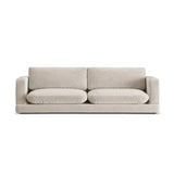Ibiza 4-Sitzer Sofa aus Samt in Hellbeige (Riviera 21), 240x105x86 cm von Cosmopolitan Design – Bild 1