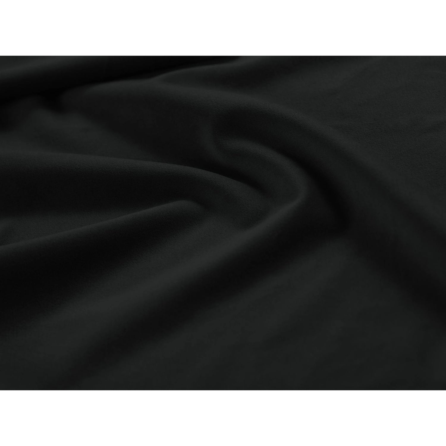 Ibiza 4-Sitzer Sofa aus Samt in Schwarz (Riviera 100), 240x105x86 cm von Cosmopolitan Design – Bild 6