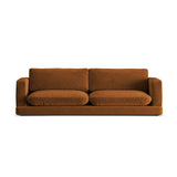Ibiza 4-Sitzer Sofa aus Samt in Terrakotta (Riviera 56), 240x105x86 cm von Cosmopolitan Design – Bild 1