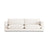 Ibiza 4-Sitzer Sofa aus Samt oder Strukturstoff, 240x105x86 cm von Cosmopolitan Design – Bild 1