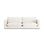 Ibiza 4-Sitzer Sofa aus Samt oder Strukturstoff, 240x105x86 cm von Cosmopolitan Design – Bild 1