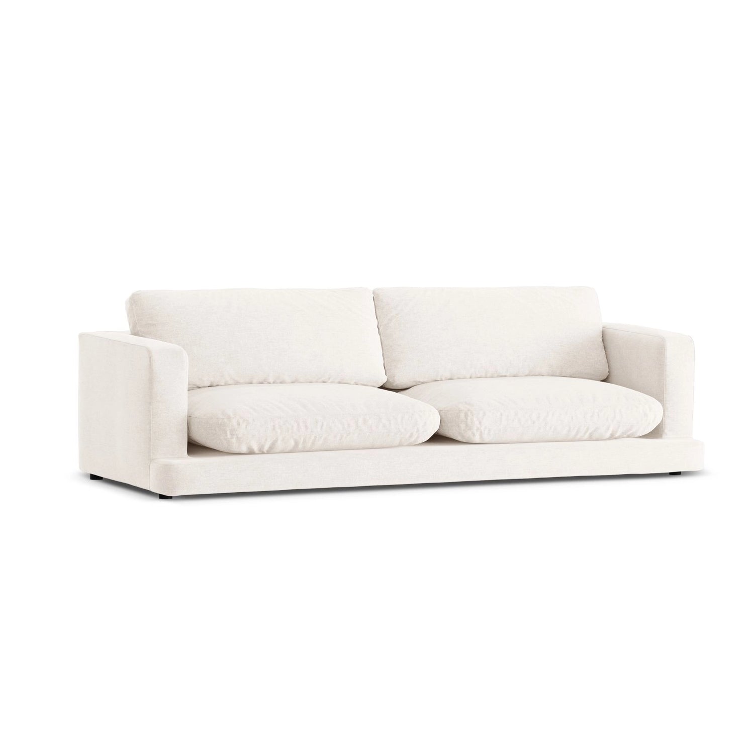 Ibiza 4-Sitzer Sofa aus Samt oder Strukturstoff, 240x105x86 cm von Cosmopolitan Design – Bild 4