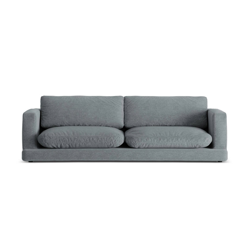 Ibiza 4-Sitzer Sofa aus Strukturierter Stoff in Dunkelgrau (Wind 89), 240x105x86 cm von Cosmopolitan Design – Bild 1
