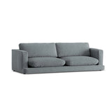 Ibiza 4-Sitzer Sofa aus Strukturierter Stoff in Dunkelgrau (Wind 89), 240x105x86 cm von Cosmopolitan Design – Bild 4