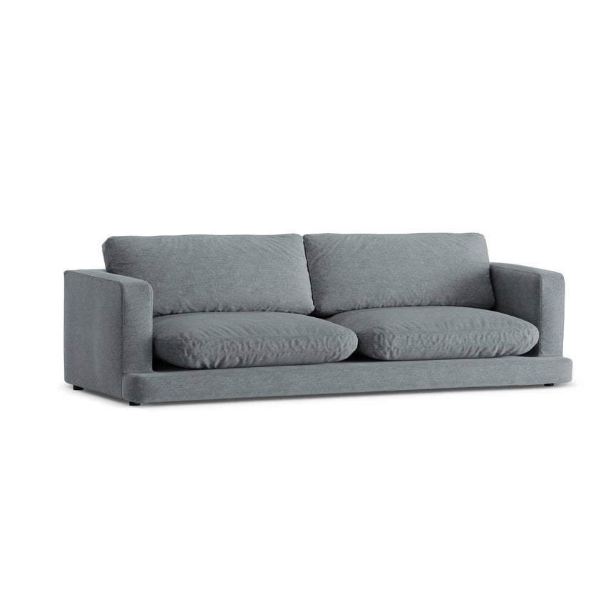 Ibiza 4-Sitzer Sofa aus Strukturierter Stoff in Dunkelgrau (Wind 89), 240x105x86 cm von Cosmopolitan Design – Bild 4