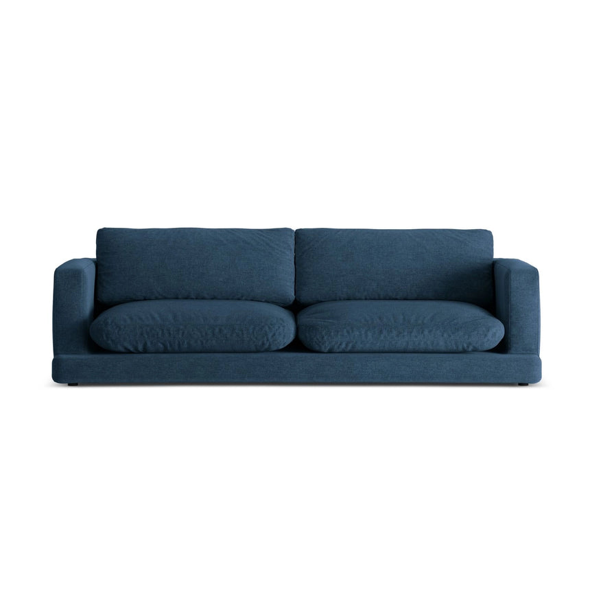 Ibiza 4-Sitzer Sofa aus Strukturierter Stoff in Marineblau (Wind 77), 240x105x86 cm von Cosmopolitan Design – Bild 1