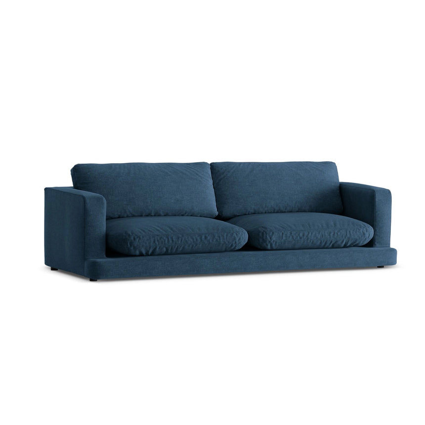 Ibiza 4-Sitzer Sofa aus Strukturierter Stoff in Marineblau (Wind 77), 240x105x86 cm von Cosmopolitan Design – Bild 4