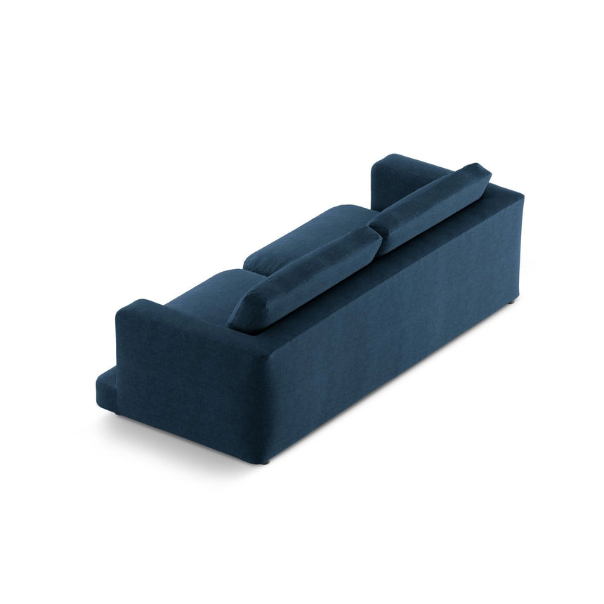 Ibiza 4-Sitzer Sofa aus Strukturierter Stoff in Marineblau (Wind 77), 240x105x86 cm von Cosmopolitan Design – Bild 5