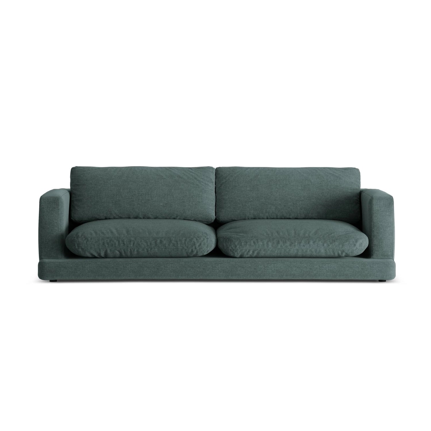 Ibiza 4-Sitzer Sofa aus Strukturierter Stoff in Moosgrün (Wind 75), 240x105x86 cm von Cosmopolitan Design – Bild 1