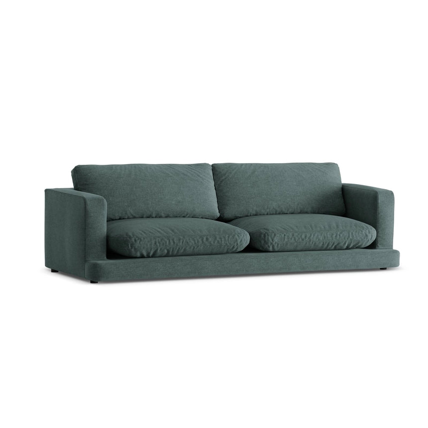 Ibiza 4-Sitzer Sofa aus Strukturierter Stoff in Moosgrün (Wind 75), 240x105x86 cm von Cosmopolitan Design – Bild 4