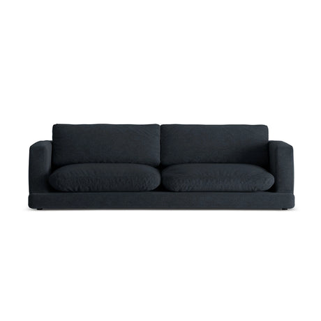 Ibiza 4-Sitzer Sofa aus Strukturierter Stoff in Schwarz (Wind 99), 240x105x86 cm von Cosmopolitan Design – Bild 1