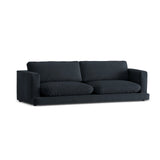 Ibiza 4-Sitzer Sofa aus Strukturierter Stoff in Schwarz (Wind 99), 240x105x86 cm von Cosmopolitan Design – Bild 4