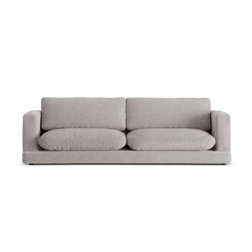 Ibiza 4-Sitzer Sofa aus Strukturierter Stoff in Warmes Grau (Wind 82), 240x105x86 cm von Cosmopolitan Design – Bild 1