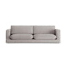 Ibiza 4-Sitzer Sofa aus Strukturierter Stoff in Warmes Grau (Wind 82), 240x105x86 cm von Cosmopolitan Design – Bild 1