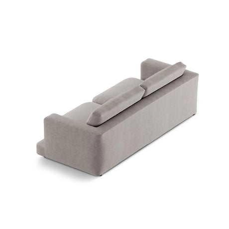 Ibiza 4-Sitzer Sofa aus Strukturierter Stoff in Warmes Grau (Wind 82), 240x105x86 cm von Cosmopolitan Design – Bild 5