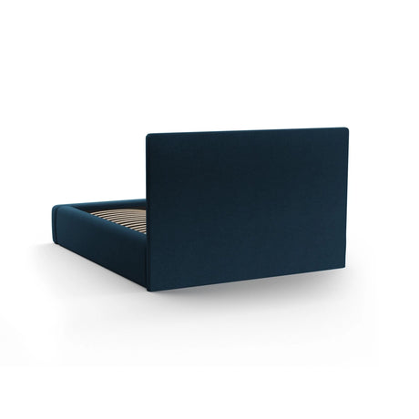 Kemer Bett mit Kopfteil und Stauraum aus Boucle in Dunkelblau (Baloo 2088), 180x200 cm von Cosmopolitan Design – Bild 6