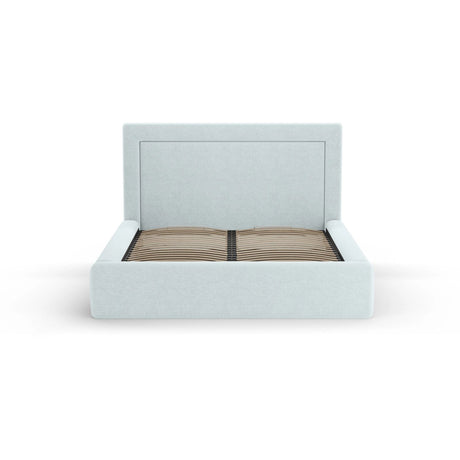 Kemer Bett mit Kopfteil und Stauraum aus Boucle in Rosa (Baloo 2071), 140x200 cm von Cosmopolitan Design – Bild 3